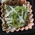お願いひつじ's cooksnap of when they made ブロッコリー茎の梅パルメザン和え.