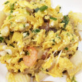 dolcektra's cooksnap of when they made エビとイカの中華たまご炒め.