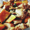 Ms．SACOOK's cooksnap of when they made 秋を楽しむ！南瓜・舞茸・鶏肉オイマヨ炒め.