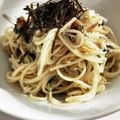 くっくペタ's cooksnap of when they made 簡単☆梅しそおじゃこの冷製スパゲティ.