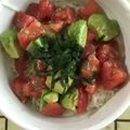 おのみちゃん's cooksnap of when they made 夏バテ防止！トマトとアボカドのそうめん♡.