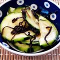 あーこ姐's cooksnap of when they made 食感がいい♪塩昆布とズッキーニの浅漬け.