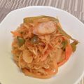 ひまわりころりん's cooksnap of when they made 切り干し大根のナポリタン風♪.