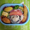 むぎこう's cooksnap of when they made マリオのキャラ弁の作り方（動画付き）.