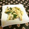 龍青空ママ's cooksnap of when they made エリンギのバジル炒め.