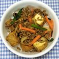 みぃくんのママ's cooksnap of when they made 厚揚げカレー丼.