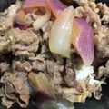 わたるんママ's cooksnap of when they made 母から伝授☆つゆだく牛丼☆.