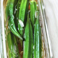 ぽちゃすけ's cooksnap of when they made レンジで簡単オクラのお浸し.