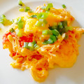 Pyomkiti's cooksnap of when they made トマトとササミの卵炒め.