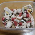 ♥ちぃちぃ♥'s cooksnap of when they made 簡単！ヘルシー☆ささみ☆梅肉☆しそ巻き.