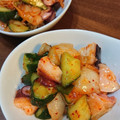 twママ's cooksnap of when they made たことキムチのごま油和え.