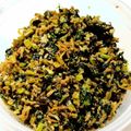 tomitomico's cooksnap of when they made 手作り小松菜ちりめんソフトふりかけ⋆.