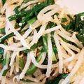 まあるまある's cooksnap of when they made ◇◆もやしとニラのナムル◆◇.
