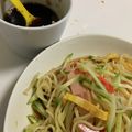 ユゥゆぅ's cooksnap of when they made 焼きそば麺で、タレも速攻の冷やし中華♪.