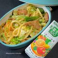 Miiyasusho's cooksnap of when they made こてっちゃん焼うどん.