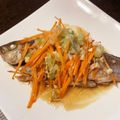クックXZ3O9P☆'s cooksnap of when they made 愛知の魚100選　イサキの酒蒸し.