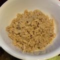 norittya's cooksnap of when they made 鶏ミンチと椎茸の中華そぼろ♪レタス包み.