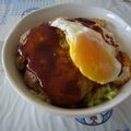 ｺｱﾗ's cooksnap of when they made ロコモコ丼.