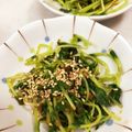 なーなちゃん's cooksnap of when they made 簡単一品♪うまっ♡豆苗のピリ辛おひたし.