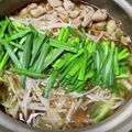 okamelove's cooksnap of when they made 牛よりグッと旨い！博多豚白もつ鍋　醤油味.