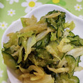 GmamaG's cooksnap of when they made キャベツときゅうりの胡麻和え♪.