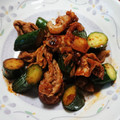 G_Yossan's cooksnap of when they made きゅうりと豚キムチ炒め.