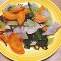 メルティローズ's cooksnap of when they made 塩レモンで☆豚小間と小松菜の炒め物.