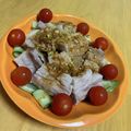 なぎらんママ's cooksnap of when they made 万能タレ☆簡単！茹で豚とピリ辛香味ソース.