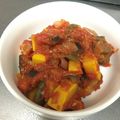 abcdeee's cooksnap of when they made ラタトゥイユ　トマト缶で簡単！.
