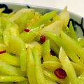 マーボーゆみきち's cooksnap of when they made 止まらない♪シャキシャキピリ辛セロリ炒め.