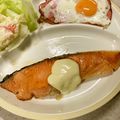 クック81NK9U☆'s cooksnap of when they made 鮭のムニエル レモンマヨソース.
