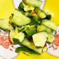 y_u♡'s cooksnap of when they made ５分で完成♪叩きキュウリの中華風浅漬け.