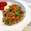 ♪USAGI♪'s cooksnap of when they made 給食のレシピ 豚丼.