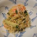 ☆baobab☆'s cooksnap of when they made 金糸うり(素麺カボチャ）胡麻和え.