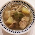ほろぴ's cooksnap of when they made たらとじゃがいものニンニクスープ.