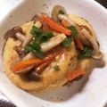 もりった's cooksnap of when they made ごはんに合う*がんものきのこあんかけ。.