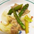 クックEQHKQT☆'s cooksnap of when they made 豚とアスパラのピーナッツバター炒め.