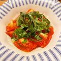おりぼぶ's cooksnap of when they made トマトとシソのオリーブオイルがけ.