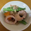 おおミー's cooksnap of when they made イカといんげんの中華サラダ.
