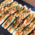 kinniko's cooksnap of when they made お好み焼き風ちくわ♡.