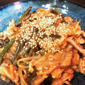 まりりんぺ's cooksnap of when they made 豚肉とにんにくの芽のオイスターソース炒め.