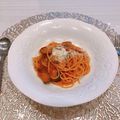 みにぽよ's cooksnap of when they made 美味しいナポリタン♡.