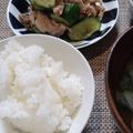 ayako0527's cooksnap of when they made 豚バラ肉ときゅうりの中華炒め！.
