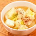 Aloha☆★'s cooksnap of when they made キャベツと豆腐のおなかに優しいスープ.