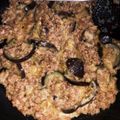 桃絵⊿'s cooksnap of when they made なすとピーマンの味噌チーズ焼き.