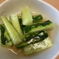 クックWQOUNC☆'s cooksnap of when they made 簡単！さっぱり☆塩ダレきゅうり.
