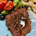 たぬとん's cooksnap of when they made 牛肉のクイックステーキ.