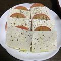 クロ８５'s cooksnap of when they made 水切り豆腐で！カプレーゼ♪.