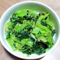＊なぁ＊'s cooksnap of when they made 材料は小松菜のみ！簡単で激うまナムル♪.