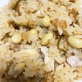 67luna's cooksnap of when they made 大豆と塩昆布の土鍋ご飯♪.